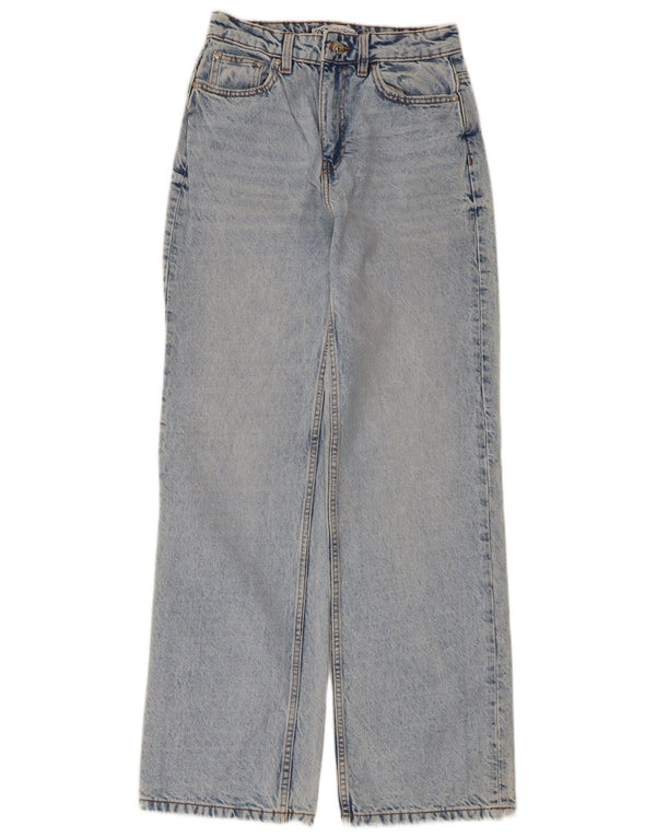 Женские свободные джинсы Zara EU 36 XS W26 L31 синие