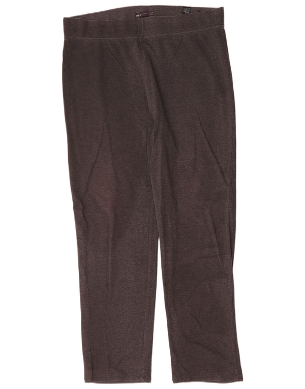 Женские леггинсы Marks & Spencer UK 20, 2XL, серые, хлопковые