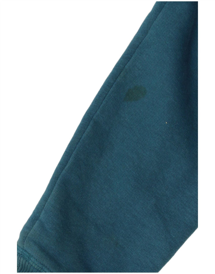 Женский свитер с капюшоном на молнии с графическим рисунком ANIMAL, хлопковый цвет UK 12, средний синий