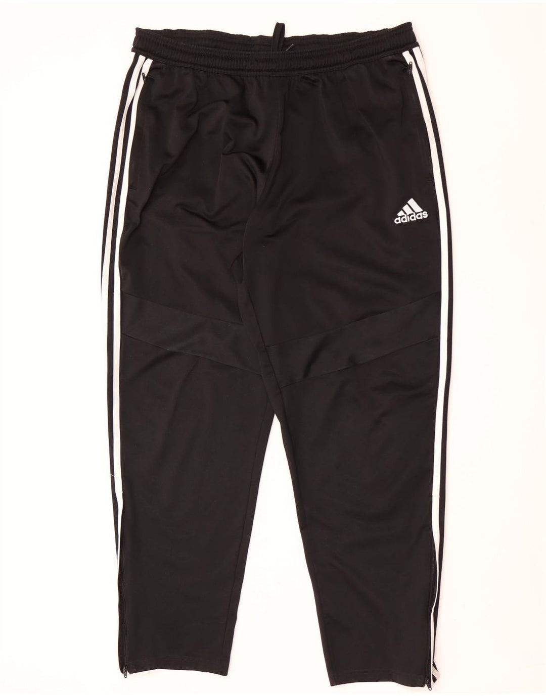 Мужские спортивные брюки Adidas XL черные из полиэстера