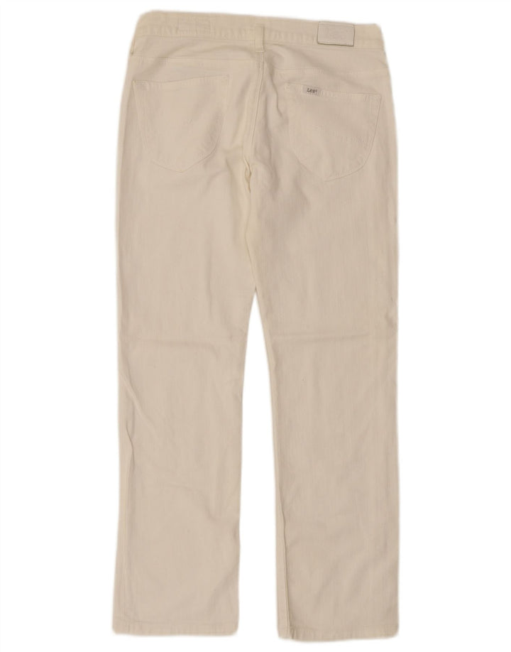 Прямые джинсы LEE для девочек Lilly 14-15 лет W28 L26, белый хлопок