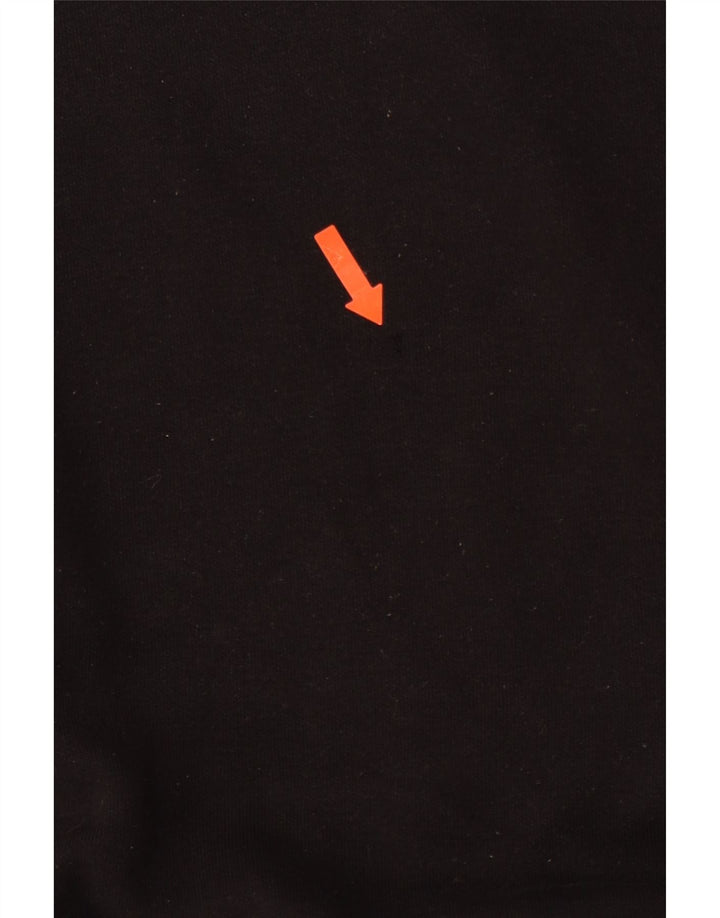 ALPHA INDUSTRIES Мужской свитшот с рисунком джемпер 2XL, черный хлопок