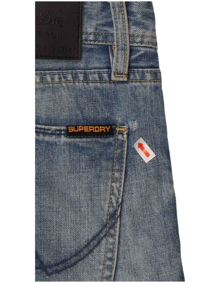 Мужские свободные джинсы Superdry W30 L32, синий хлопок