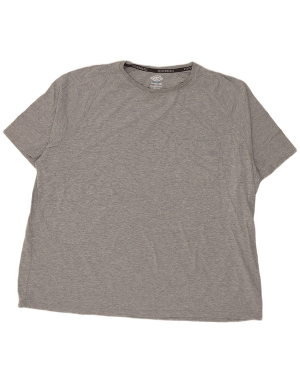 Мужская футболка Dickies Top 4XL, серый хлопок в крапинку