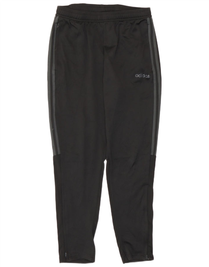 Женские спортивные брюки Adidas Climalite, большие черные полиэстеровые брюки