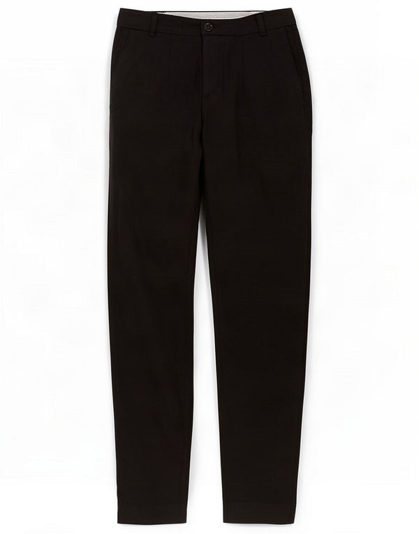 Женские зауженные повседневные брюки Massimo Dutti W24 L27, черные