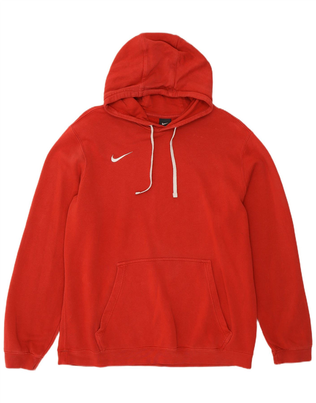 Мужская толстовка с капюшоном Nike XL, красный хлопок