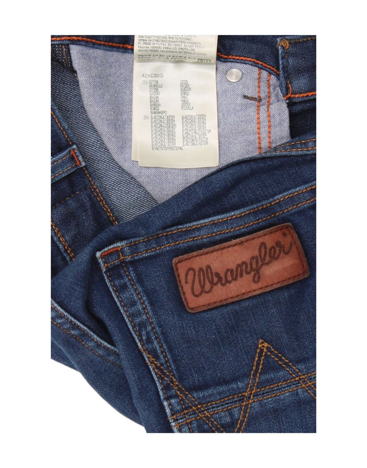 Женские джинсы Wrangler Bostin Slim W30 L32, синий хлопок