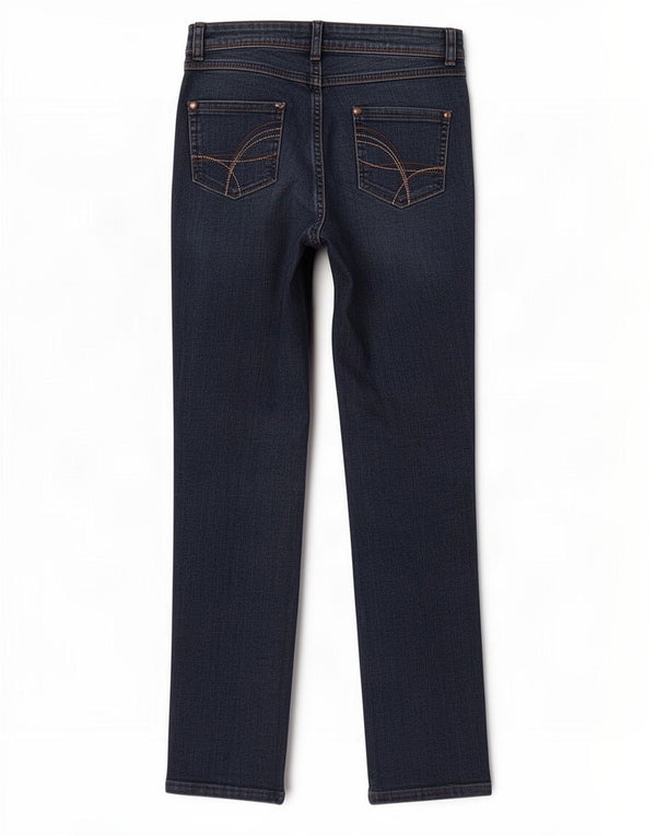 Женские прямые джинсы M&Co UK 8, маленькие W28 L29, синие