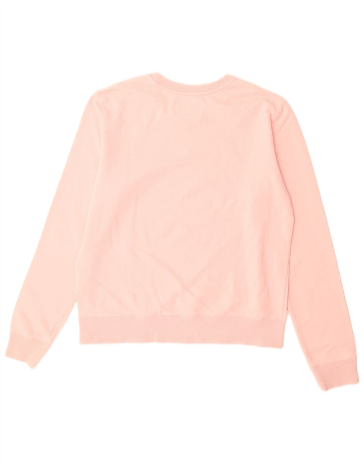 Женский свитшот с рисунком Calvin Klein Jeans UK 14, средний розовый