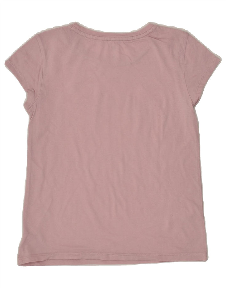 GAP Girls Graphic T-Shirt Top 6-7 Years XL Pink Cotton | Vintage Gap | Thrift | Second-Hand Gap | Used Clothing | Messina Hembry 