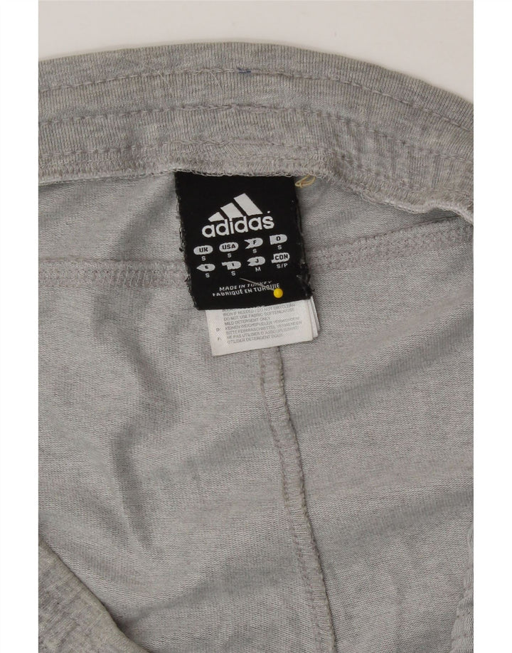 Мужские спортивные шорты Adidas Climalite, маленькие серые, хлопок