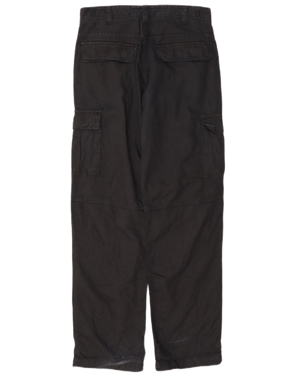 Мужские прямые брюки карго Zara EU 40 Medium W31 L32 Темно-синие, хлопок