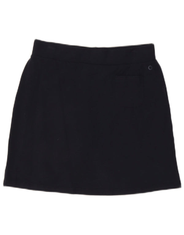 Юбка Marks & Spencer для девочек 15–16 лет, темно-синяя, хлопковая