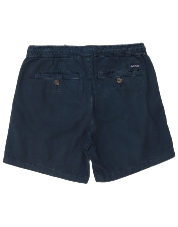 Мужские шорты чинос Jack Wills, окрашенные в готовом виде, маленькие W29, темно-синие, хлопковые
