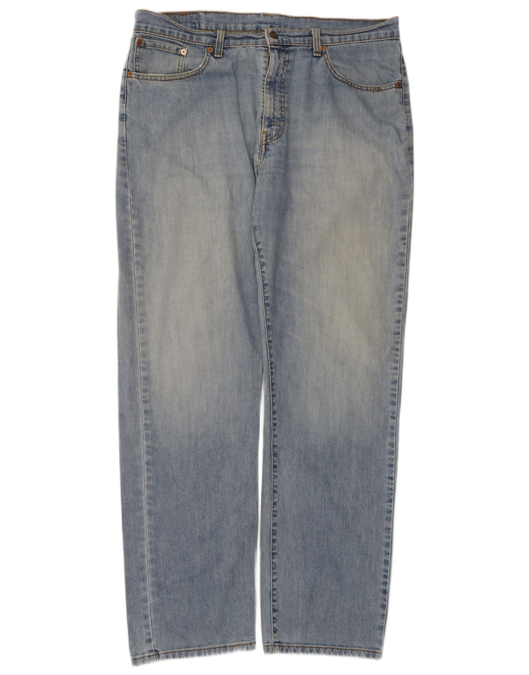 Мужские прямые джинсы Levi's W38 L34 синие, хлопок