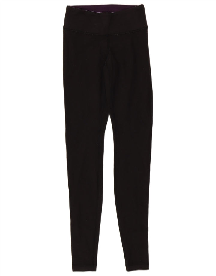 Женские леггинсы Lululemon US 2 XS, черные, синтетические