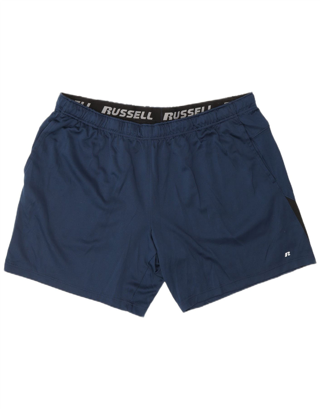 Мужские спортивные шорты Russell Athletic 2XL темно-синие из полиэстера