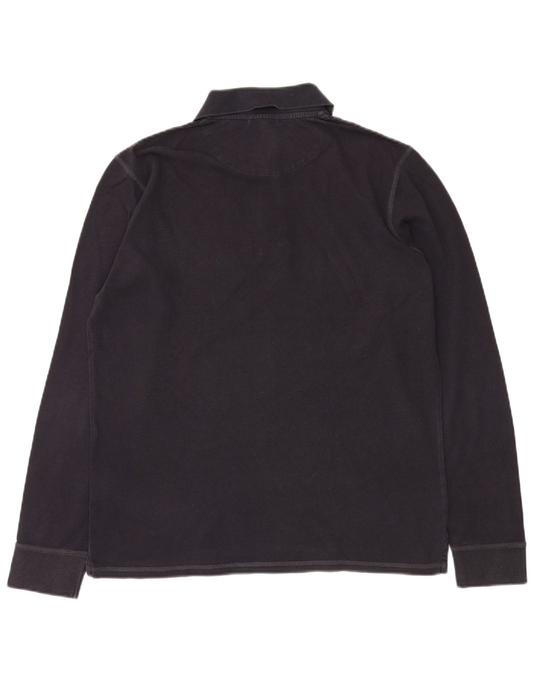 Мужская рубашка поло с длинным рукавом GEOX Respira, темно-синяя, среднего размера