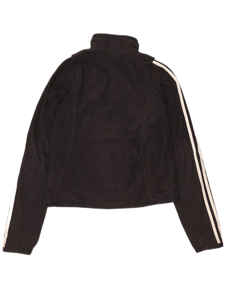 Женская флисовая куртка Adidas Climawarm UK 12, средний черный полиэстер