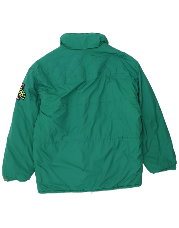 Мужская лыжная куртка Ellesse Gore-Tex с капюшоном IT 50, большой зеленый полиэстер