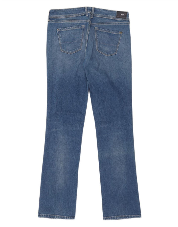 PEPE Jeans Женские узкие джинсы W29 L32 Синий хлопок