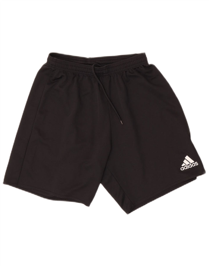 Мужские спортивные шорты Adidas, маленькие черные из полиэстера