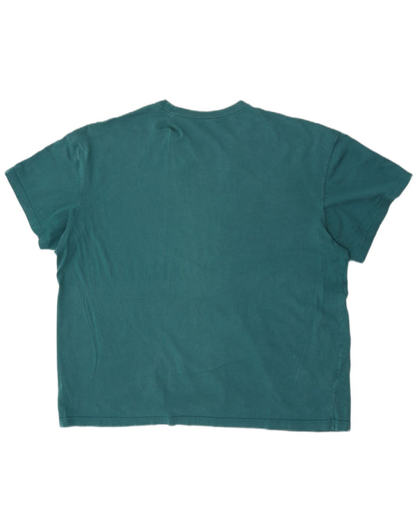 Мужская футболка Adidas Top XL, зеленый хлопок