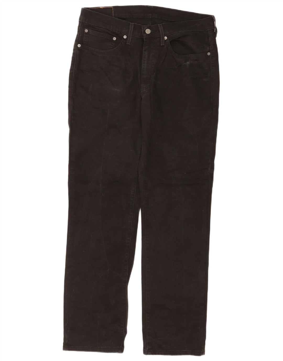 Мужские прямые джинсы Levi's 514 W34 L32, черный хлопок