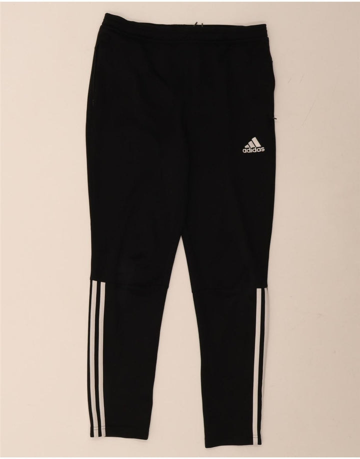 Спортивные брюки Adidas для мальчиков 13-14 лет, черный полиэстер