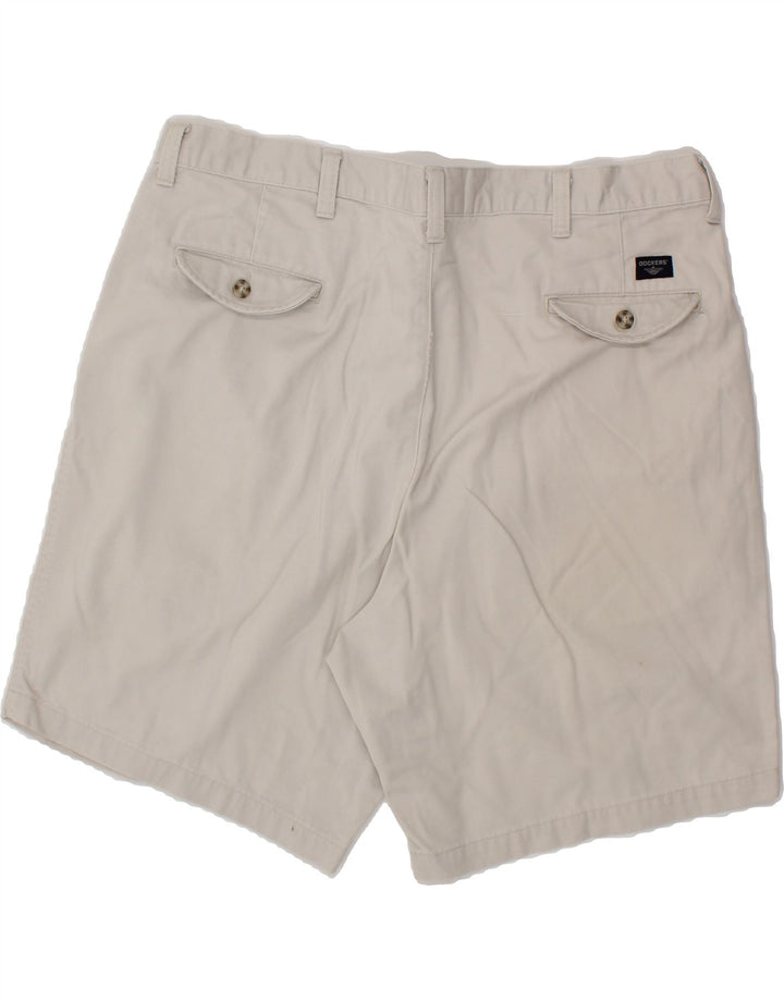 DOCKERS Mens Chino Shorts W40 XL Grey Cotton Vintage Dockers and Second-Hand Dockers from Messina Hembry 