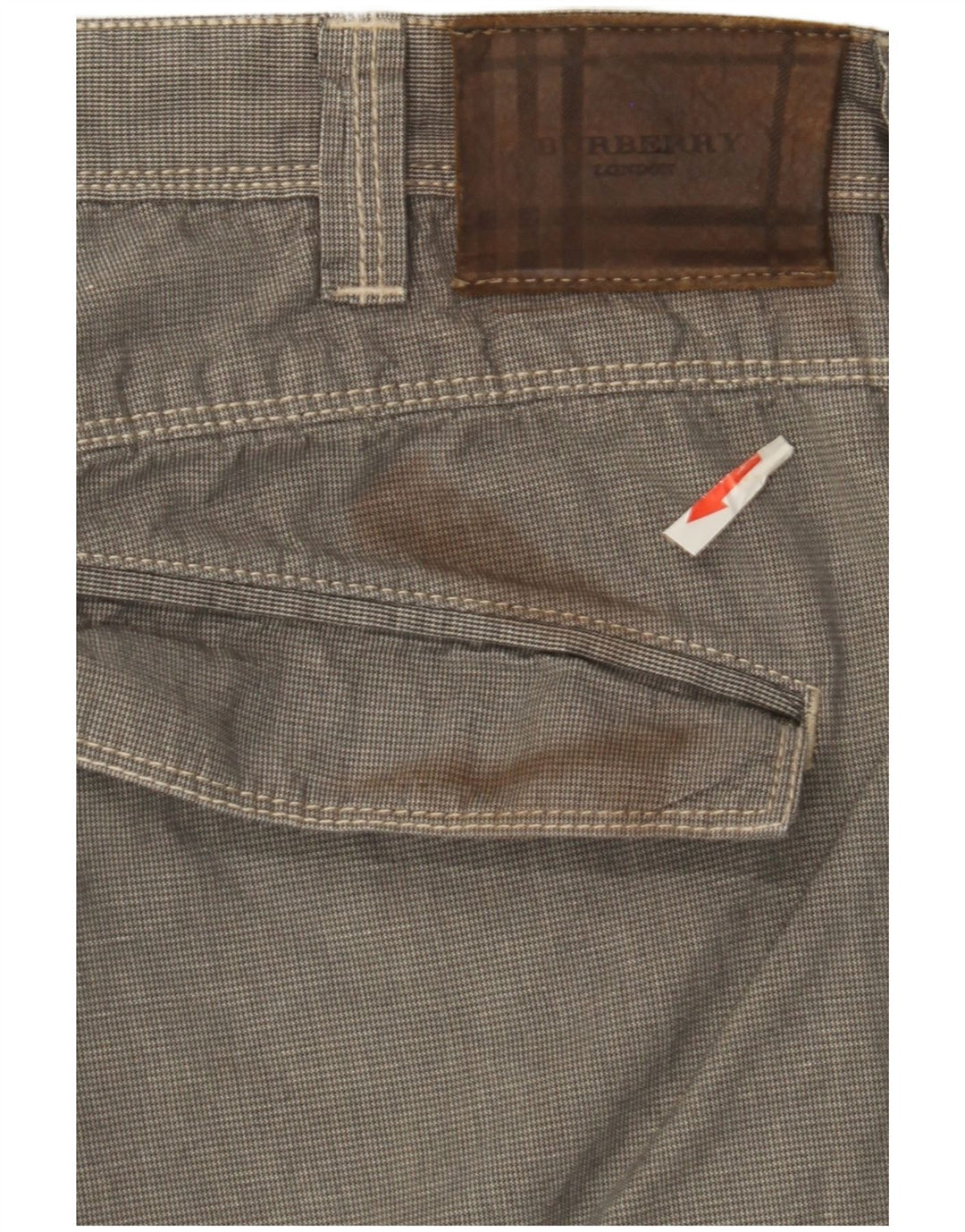 Мужские прямые брюки чинос Burberry W32 L34 серые