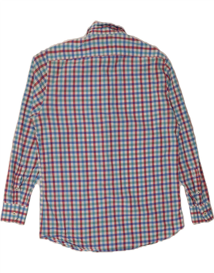 PENGUIN Mens Shirt Size 15 1/2 Medium Multicoloured Check Vintage Penguin and Second-Hand Penguin from Messina Hembry 