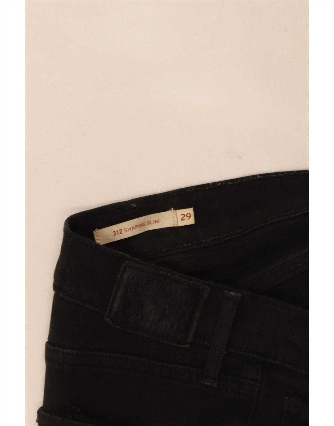 Женские джинсы Levi's 312 Shaping Slim W29 L31, черные