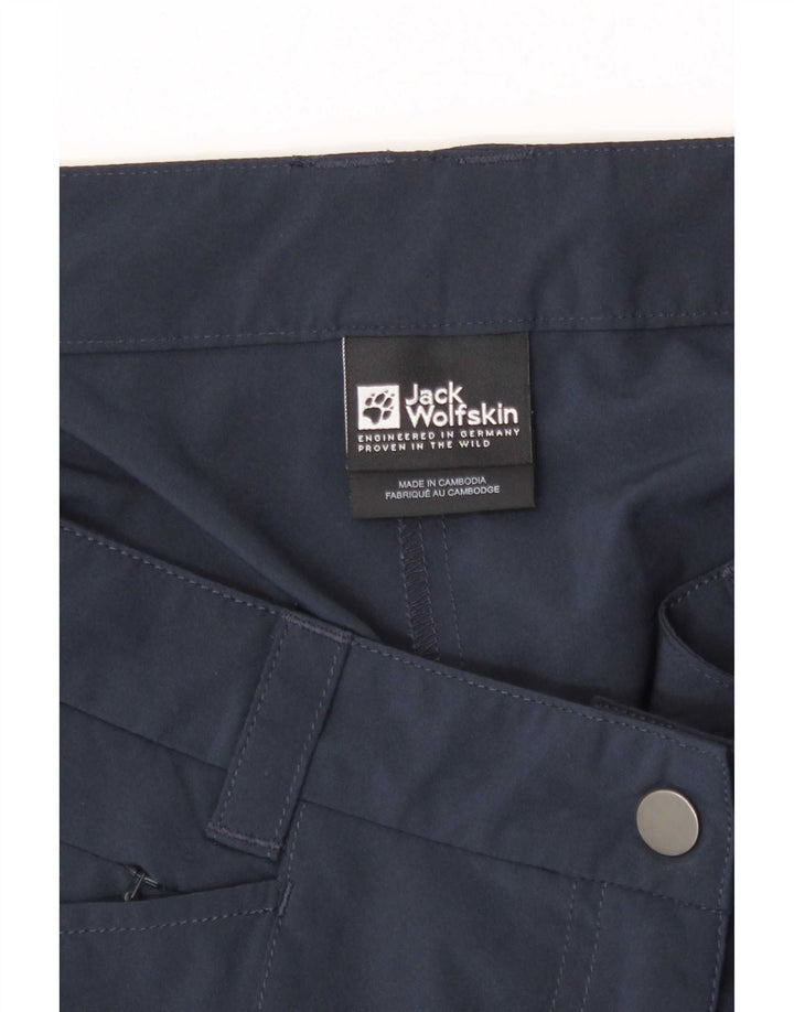 Женские шорты Jack Wolfskin UK 14, средние, темно-синие