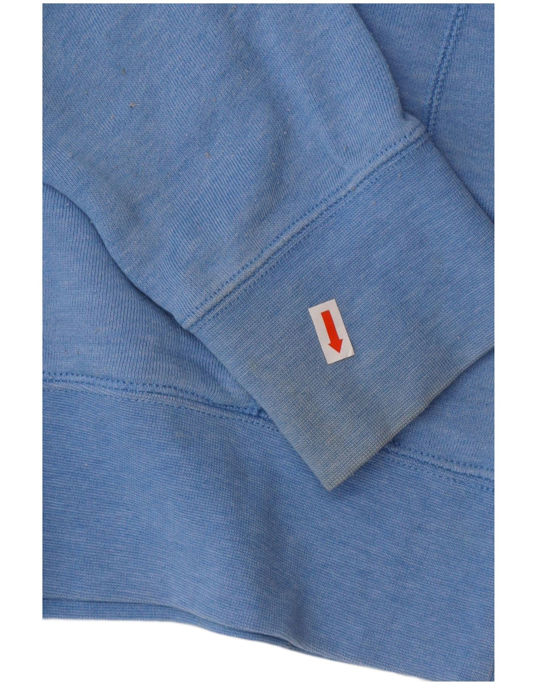 HURLEY Женский джемпер с капюшоном с рисунком UK 14 Средний синий