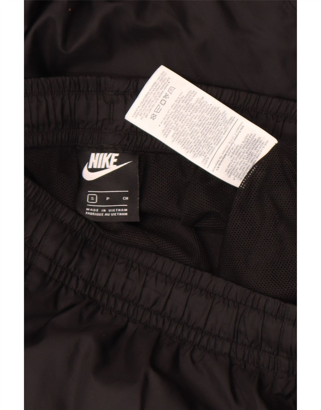 Мужские спортивные брюки Nike, маленькие черные брюки из полиэстера