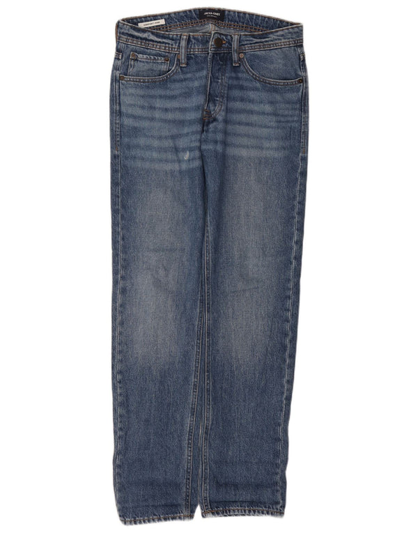 Женские прямые джинсы Jack & Jones Mike W28 L32, синий хлопок