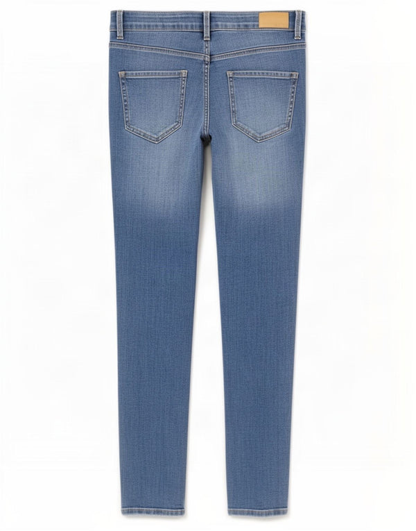 Женские укороченные джинсы скинни Marks & Spencer The Ivy UK 12 Medium W30 L25 Синие