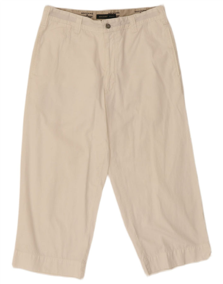 Женские прямые капри Dockers W31 L22 Off White
