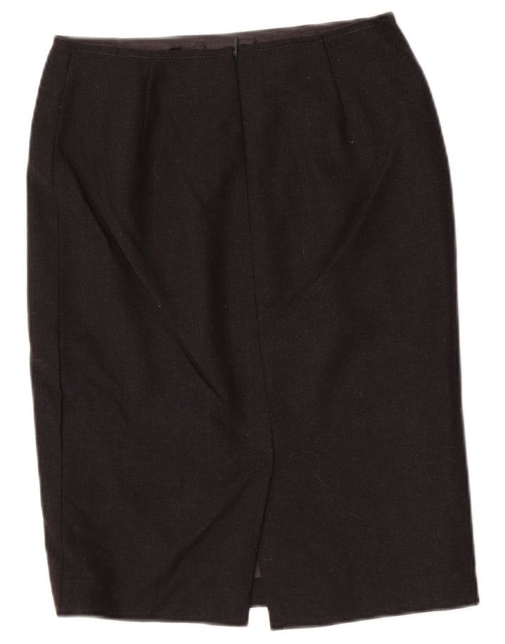 Юбка-карандаш женская Luisa Spagnoli IT 42 Medium W26 Серая из натуральной шерсти