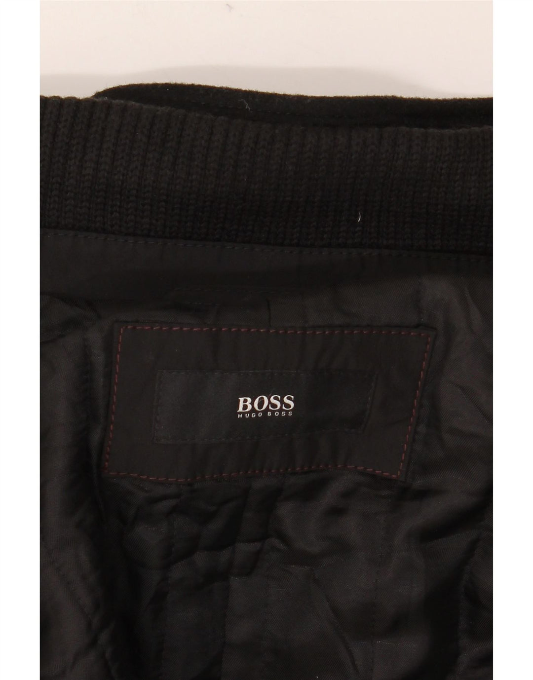 Мужское пальто Hugo Boss EU 56 3XL, черное, шерстяное