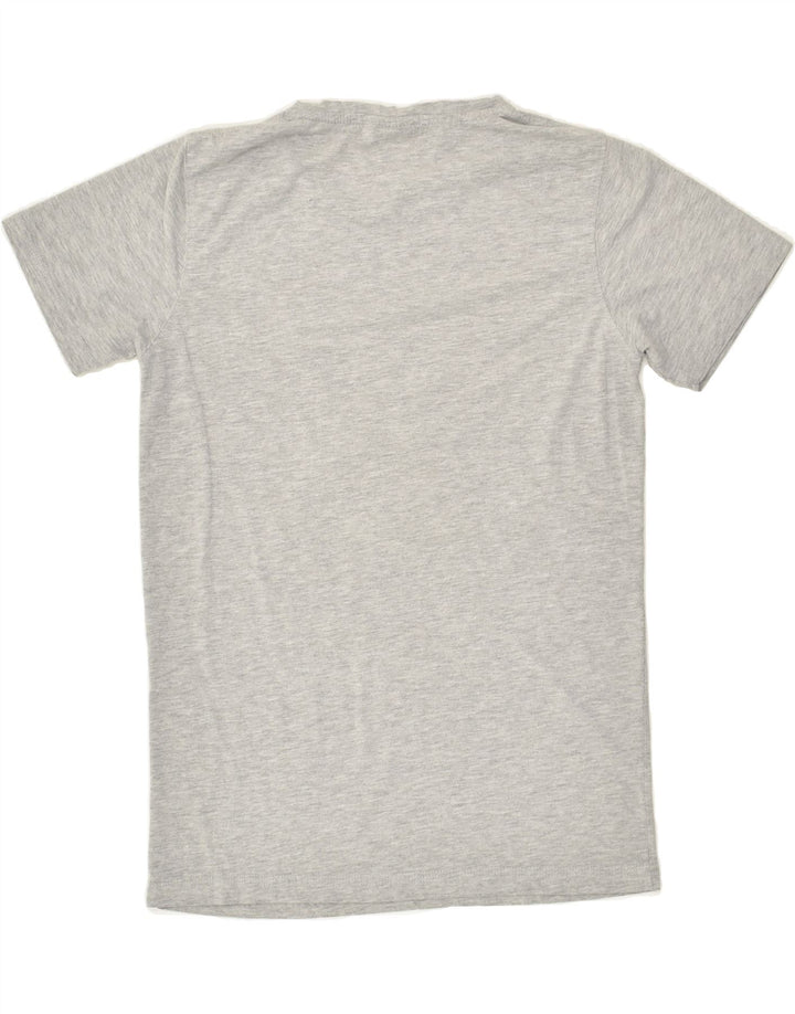 JACK & JONES Womens Graphic T-Shirt Top UK 14 Medium Grey Cotton | Vintage Jack & Jones | Thrift | Second-Hand Jack & Jones | Used Clothing | Messina Hembry 