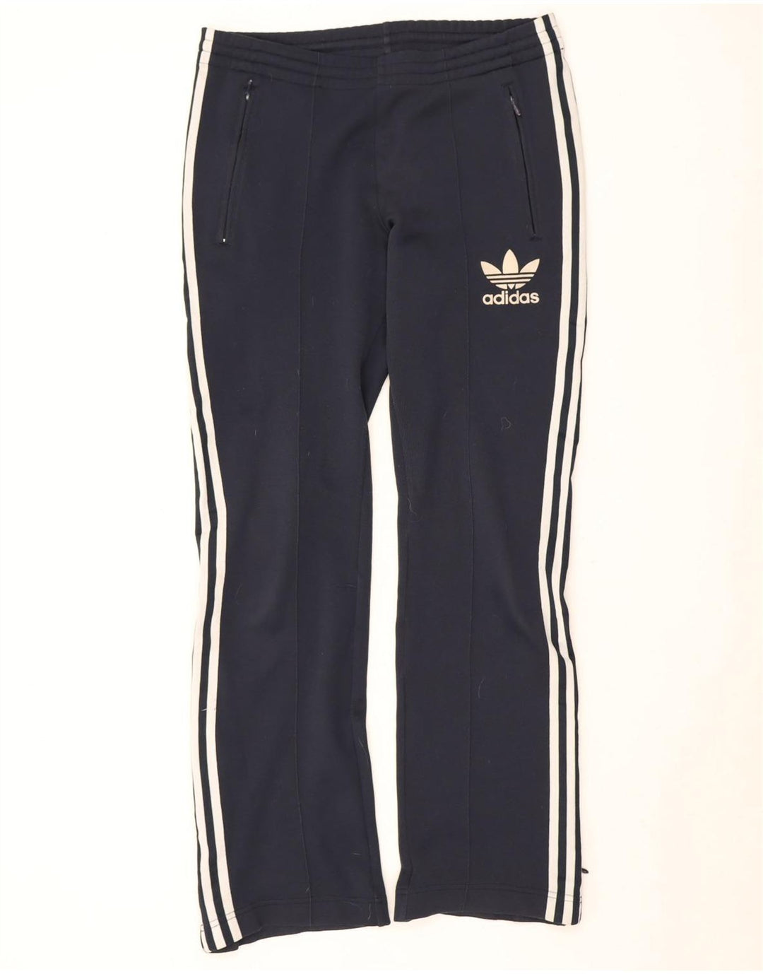 Adidas Мужские спортивные брюки с графическим рисунком XS Темно-синий полиэстер