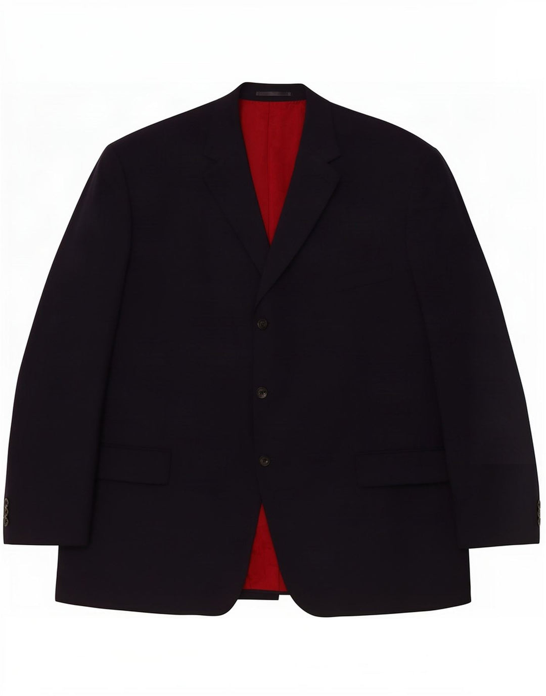 Мужской пиджак Pierre Cardin на 3 пуговицах IT 54 2XL Темно-синий, шерсть