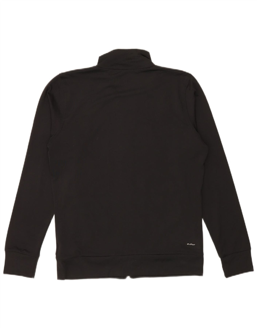 Женский спортивный костюм FILA, верхняя куртка UK 16, большой черный полиэстер с цветными блоками