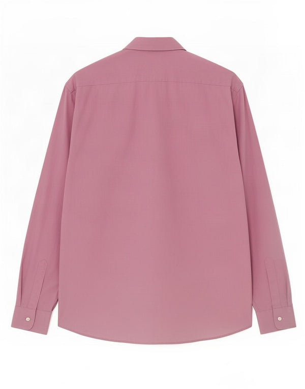 Мужская рубашка Hugo Boss, размер 44, 17, 1/2 XL, фиолетовый хлопок