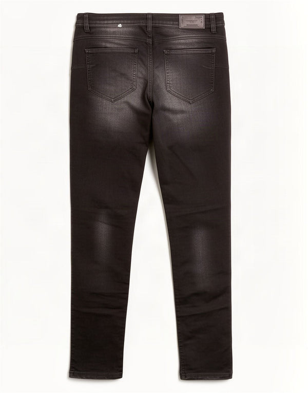 Женские джинсы скинни Benetton W31 L30, черный хлопок