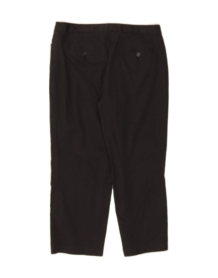 TOMMY HILFIGER Womens Capri Trousers US 8 Medium W30 L23 Black Classic Vintage Tommy Hilfiger and Second-Hand Tommy Hilfiger from Messina Hembry 