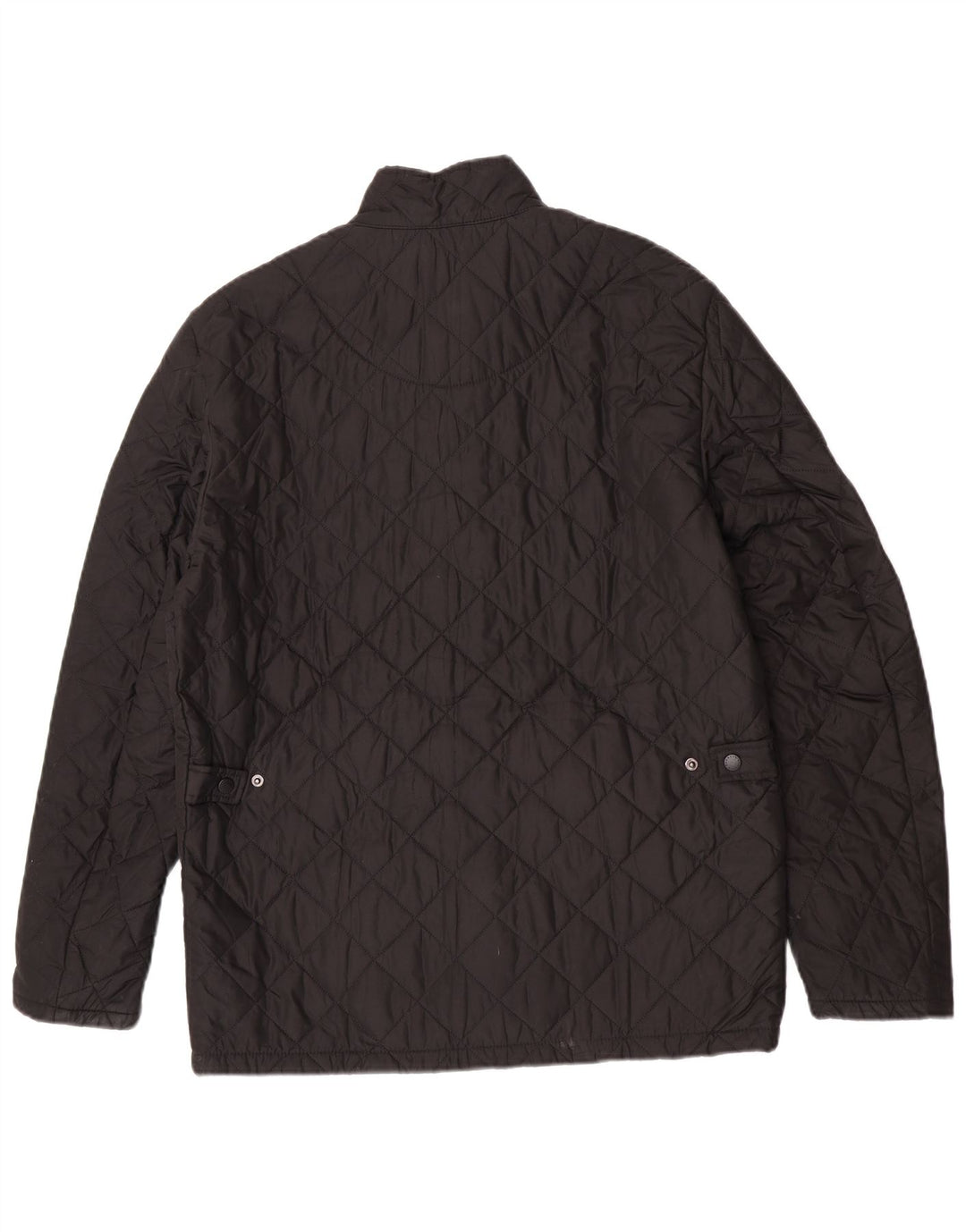 Мужская стеганая куртка Barbour UK 38, средний черный полиэстер